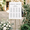 Harbour 8-Table Wedding Seating Chart Template