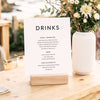 Harbour Bar Menu Sign Template