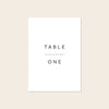 Holt Table Numbers Template