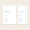 Laguna Bar Menu Sign Template