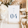 Laguna Table Numbers Template