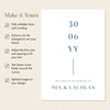 Laguna Wedding Welcome Sign Template
