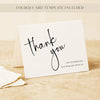 Lavande Thank You Card Template