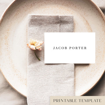 Lumen Place Cards Template