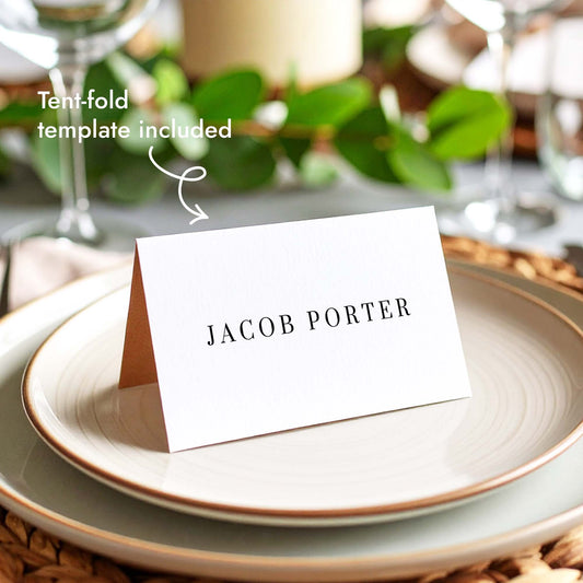 Lumen Place Cards Template