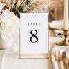 Lumen Table Numbers Template
