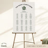 Lyra 12-Table Wedding Seating Chart Template
