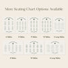 Lyra 6-Table Wedding Seating Chart Template (US)