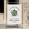 Lyra Wedding Welcome Sign Template