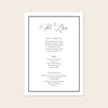 Maison Bar Menu Sign Template (US)