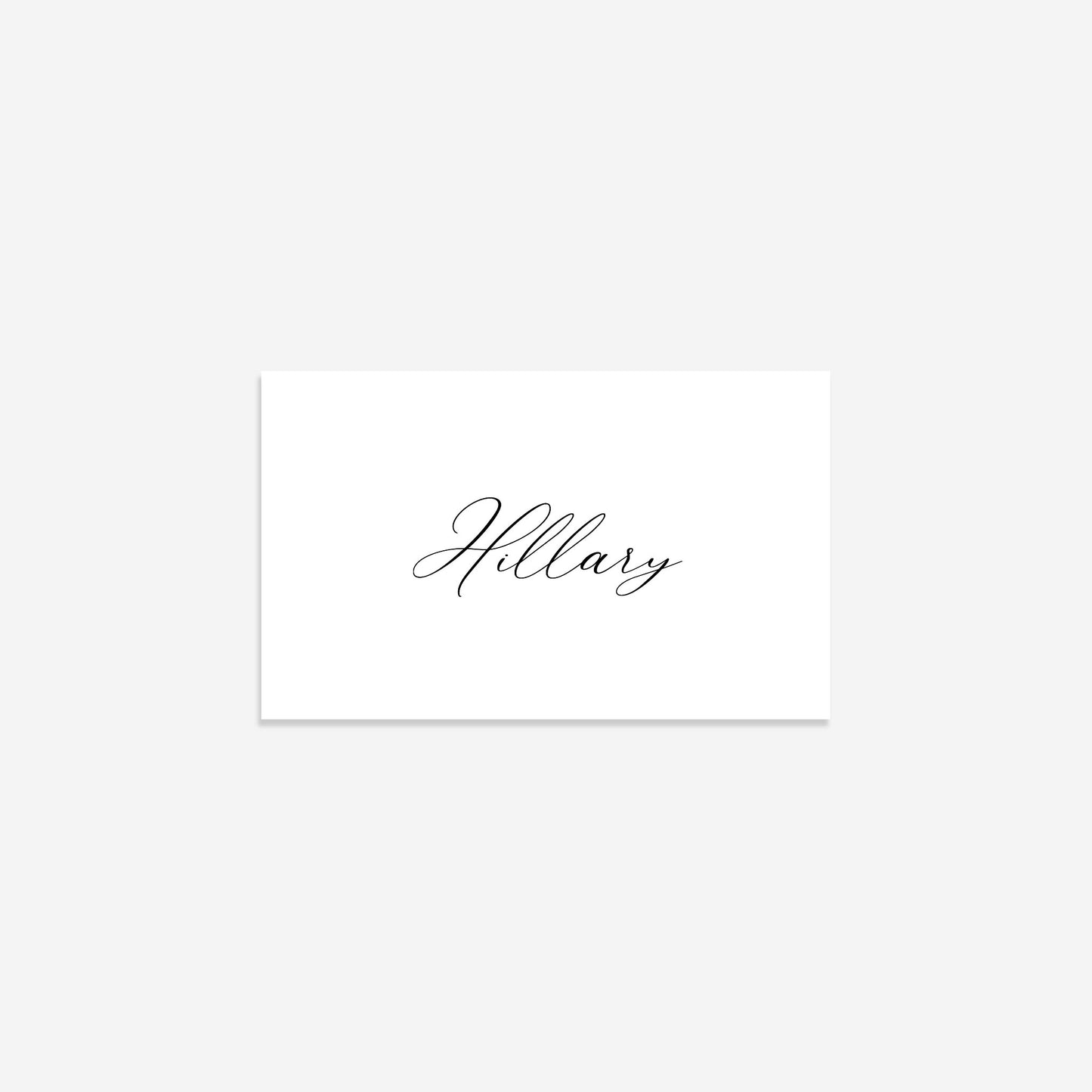 Marais Place Card