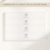 Marais Invitation Belly Band Template (US)