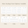 Marais Wedding Seating Chart Cards Template