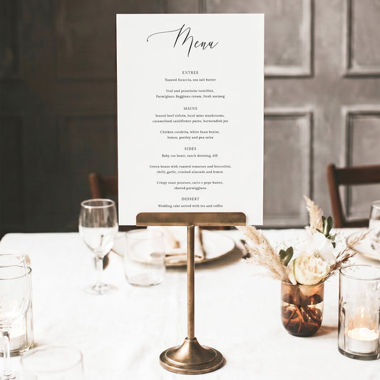 Marais Menu Template