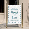 Margot Engagement Party Welcome Sign Template (US)