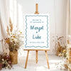 Margot Engagement Party Welcome Sign Template (US)