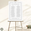 Mayfair 2-Table Long Tables Wedding Seating Chart Template