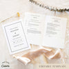 Mayfair 16-Page Catholic Wedding Program Template
