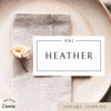 Mayfair Place Cards Template