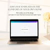 Mayfair Place Cards Template