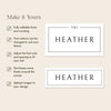Mayfair Place Cards Template