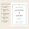 Mayfair Wedding Welcome Sign Template