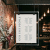 Palais 3-Long Tables Wedding Seating Chart Template