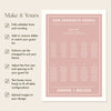 Renard 10-Table Wedding Seating Chart Template