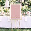 Renard 3-Long Tables Wedding Seating Chart Template