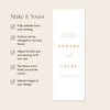 Saba Fabric Welcome Sign Template (US)