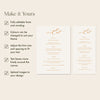Saba Menu Template