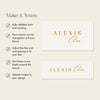 Saba Place Cards Template (US)