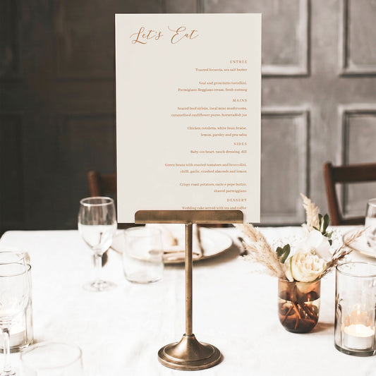 Saba Menu Template