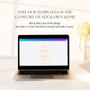 Saba Wedding Welcome Sign Template