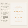 Saba Wedding Welcome Sign Template