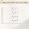 Salt Invitation Belly Band Template (US)
