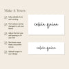 Salt Place Cards Template (US)