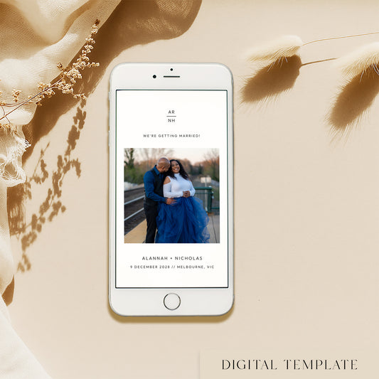 Slate Digital Save The Date Template