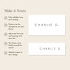 Slate Place Cards Template