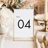 Slate Table Numbers Template (US)