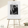 Slate Wedding Welcome Sign Template