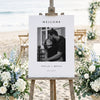 Slate Wedding Welcome Sign Template
