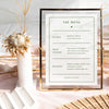 Solace Menu Template