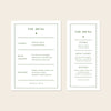 Solace Menu Template