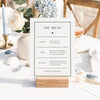 Solace Menu Template