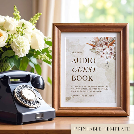 Solana Audio Guestbook Sign Template