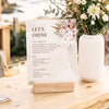 Solana Bar Menu Sign Template