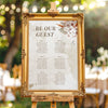 Solana Wedding Seating Chart Template (Long Tables)