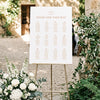 Terra 12-Table Wedding Seating Chart Template