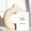 Wren Table Numbers Template